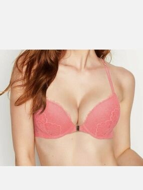 Victoria's Secret Very Sexy Bombshell Lace Front-Closure Push-Up Bra